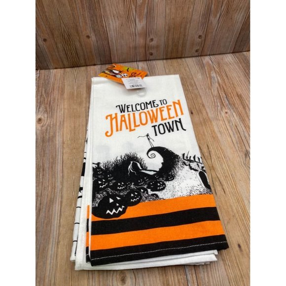 Disney Kitchen Nightmare Before Christmas Kitchen Towels Set Of 2